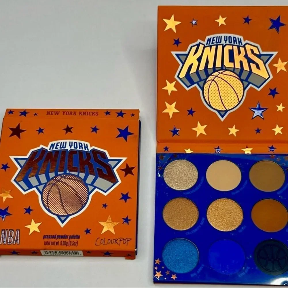 NWT Limited Edition ColourPop  New York Knicks Eyeshadow Palette
